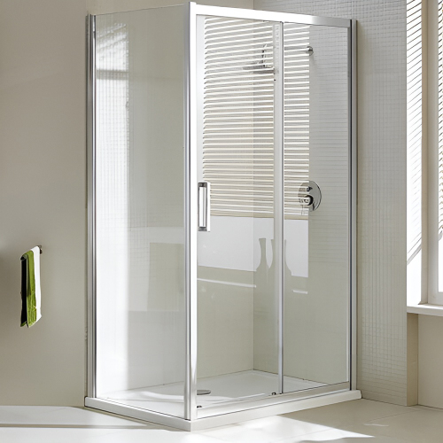 Душевой уголок AVS Квант 140x90 профиль хром, стекло прозрачное