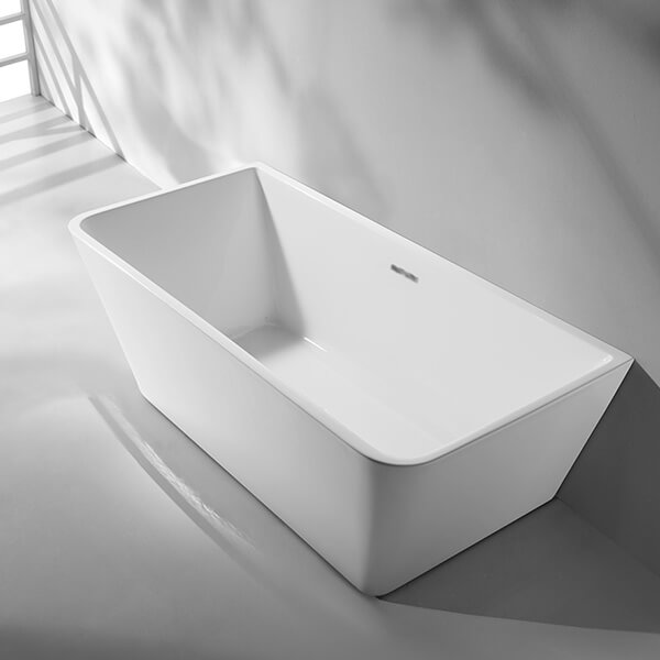 Акриловая ванна AVS Крокус 170x80 белая, c донным клапаном