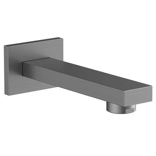 Излив для ванны AVS Cube оружейная сталь