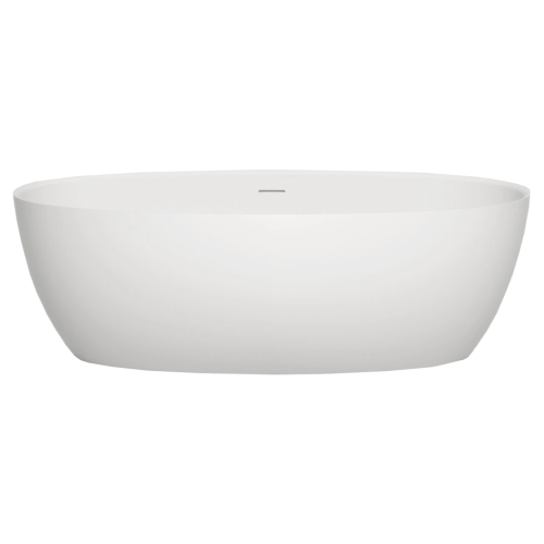 Ванна из искусственного камня Salini Alda S-Stone 180x95 белая матовая, с донным клапаном