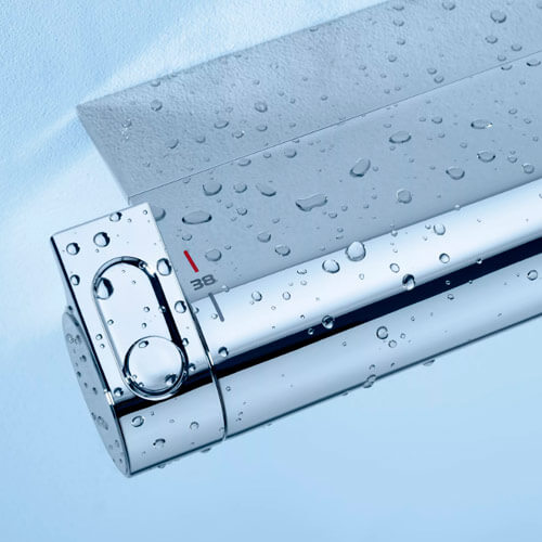 Термостат для душа Grohe Grohtherm 2000 New 34469001 хром, с полочкой