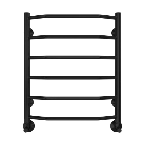 Полотенцесушитель водяной Terminus Виктория П6 50x60 черный матовый