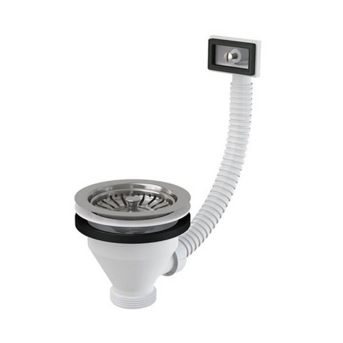 Водослив сифона для мойки с гофропереливом d115 Alcaplast A38