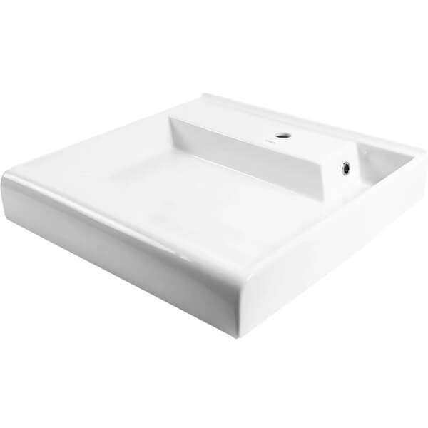 Раковина на стиральную машинку Kirovit Престиж 60х60 белая