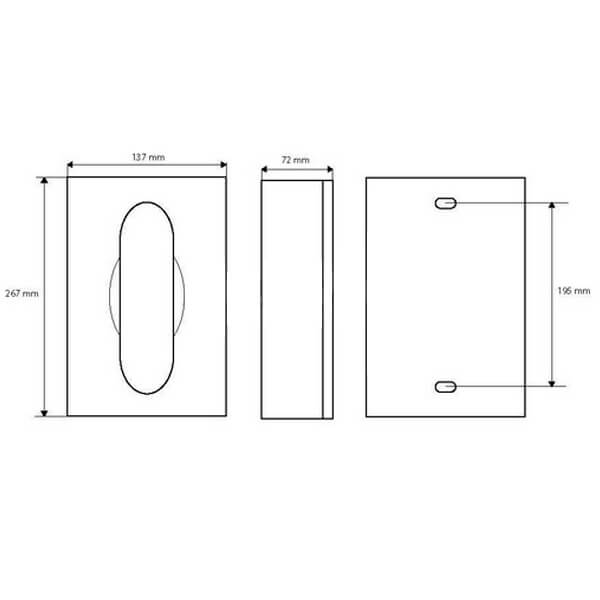 Держатель для салфеток Hotel Bemeta 101303001