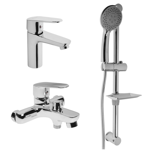 Душевой комплект 3в1 Accoona A2669 хром 