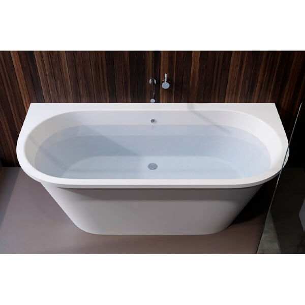 Ванна из искусственного камня HOLBI Galatea 170x80 белая матовая