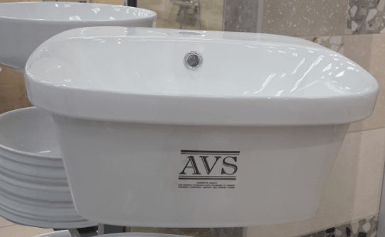 Раковина AVS Art Basin AVS-86092 42х42,5 белая