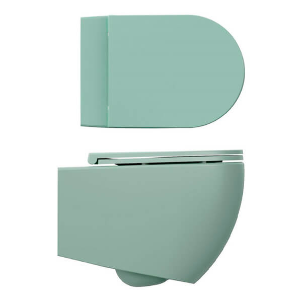 Комплект ISVEA 3в1: Infinity 10NF02001SV-2T инсталляция + кнопка смыва + унитаз + сиденье