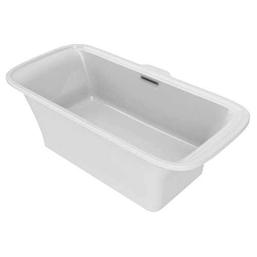 Ванна из искусственного камня Jacob Delafon Elite Flight 180x85 белая с ножками