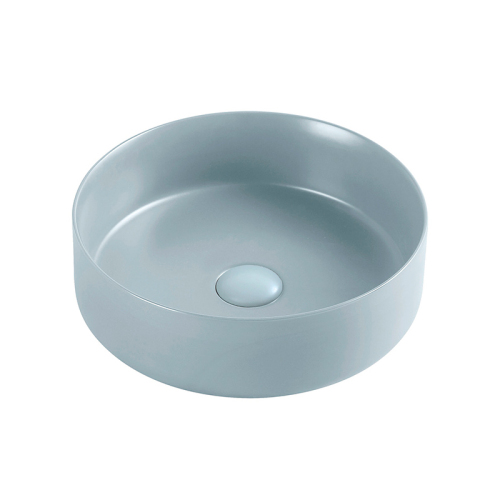 Раковина AVS Art Basin AVS-83134-MFG 35,5х35,5 голубой