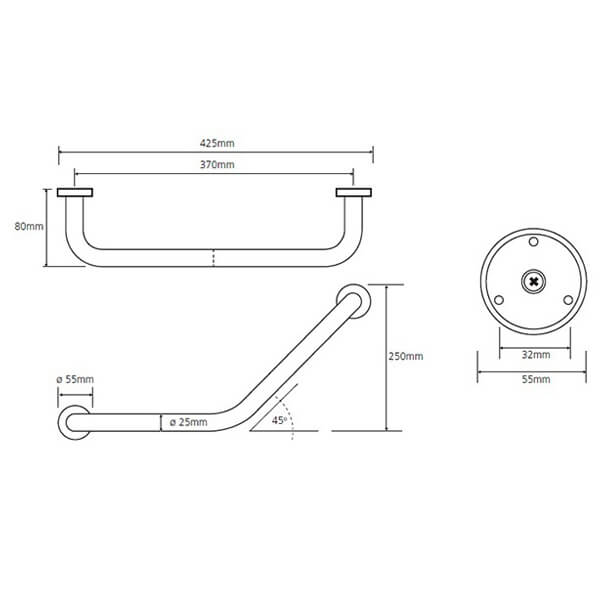 Поручень Hotel Bemeta 106107021