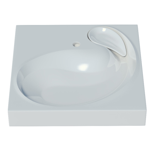 Раковина Madera Buta 4627173210348 60x60 белая с кронштейнами