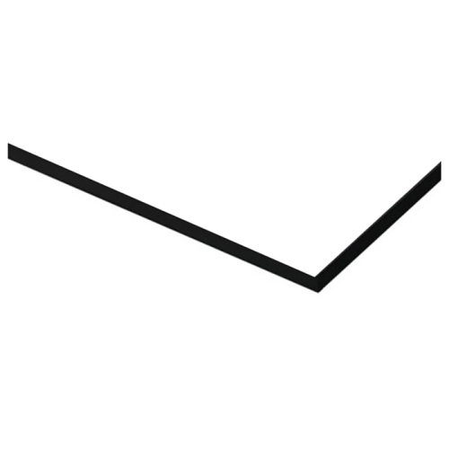 Экран для поддона Cezares Tray 120x90 черный