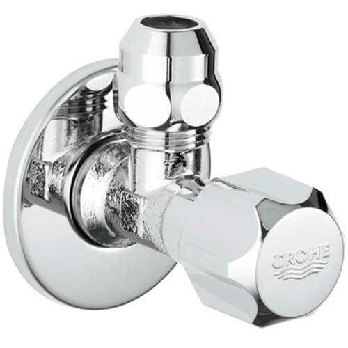 Кран угловой с цангой Grohe 22017000 1/2х3/8