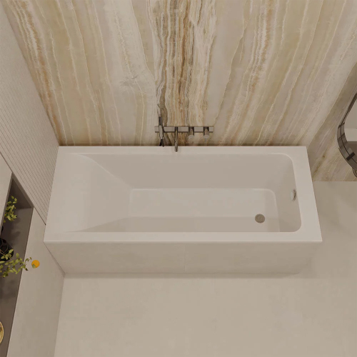 SOLITA Ванна каменная1700*700 белая без ножек VECONI