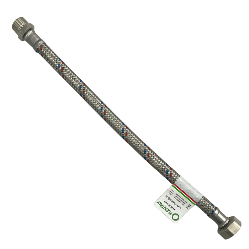 Подводка к смесителю Flexitaly 150040530RB DN8 3/8"н*1/2"в