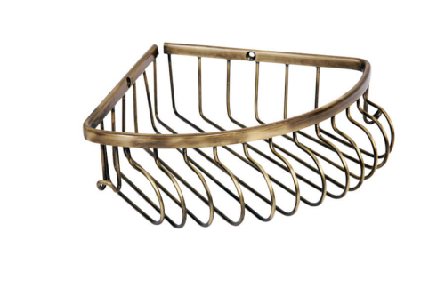 10621 Угловая полка бронза BOHEME