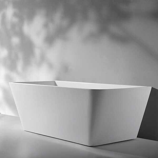 Акриловая ванна AVS Крокус 170x80 белая, c донным клапаном