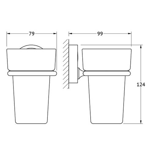 Стакан Elite Classic K041