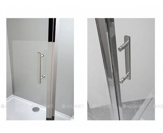 Душевой уголок Aquanet Delta 120х80 профиль хром, стекло прозрачное