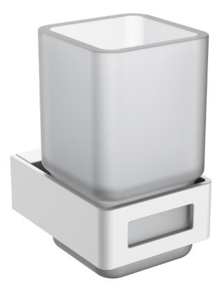 10944-MW Стакан для зуб щеток MattWhite Q Boheme 10944-MW Стакан для зуб щеток MattWhite Q Boheme
