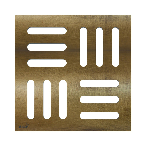 Решетка 102х102х4 Alcaplast MPV001-ANTIC