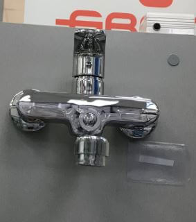 Смеситель универсальный Accoona H12 A7112 хром