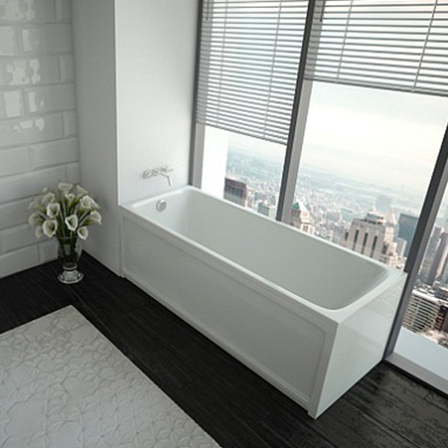 Акриловая ванна Aquatek Мия 150x70 белая, без каркаса