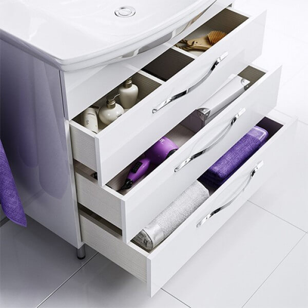 Тумба с раковиной 105 напольная Аллегро Aqwella Agr.01.10/3