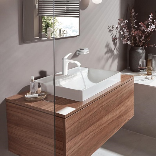 Смеситель для раковины Hansgrohe Vivenis 75020700 белый матовый