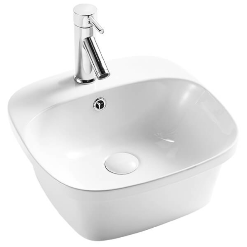 Раковина AVS Art Basin AVS-86092 42х42,5 белая