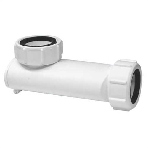 Горизонтальный сифон1 1/4" сухой выход 40 компрессионный McALPINE WHB1-40