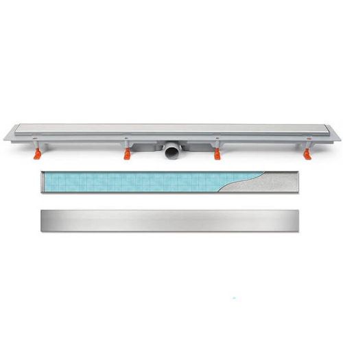 Водоотводящий желоб 750 Klasik/Floor MCH с сеточками CH 750/50 KN сет