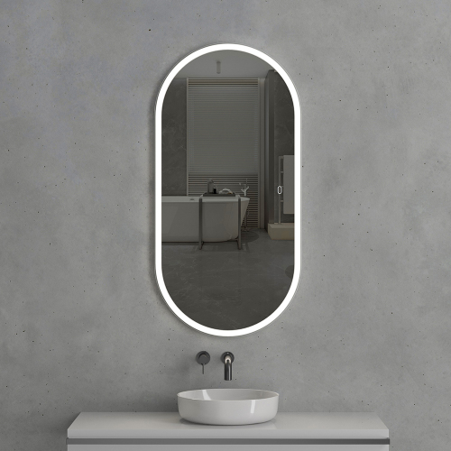 Зеркало с подсветкой AVS Ладога 120х60 см