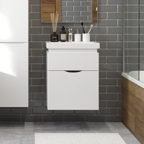 Тумба с раковиной Briz Сити 232 03-18050Н 50 см