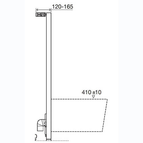 Инсталляция для биде Easy Oli 136078