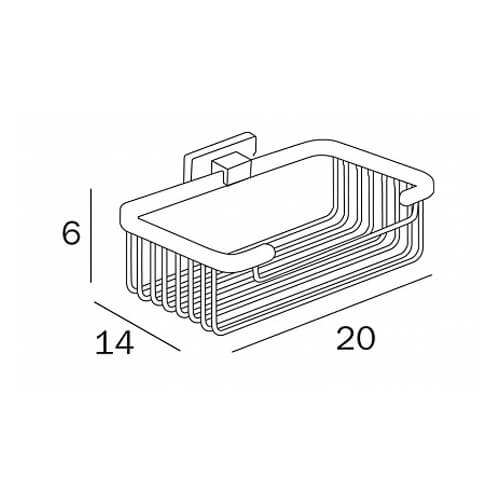 Полочка INDA LEA A18510NE