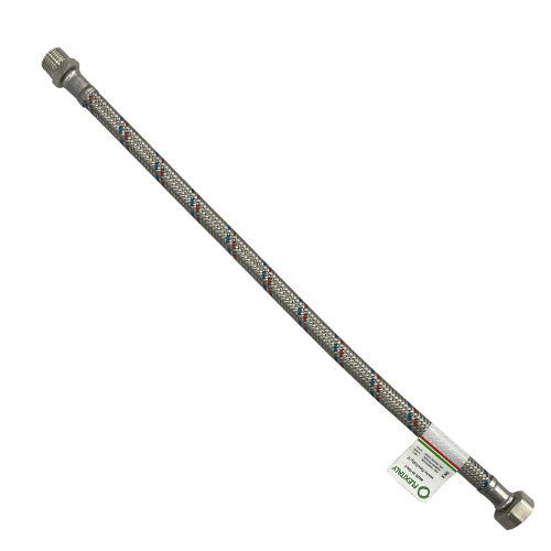 Подводка к смесителю Flexitaly 150040560RB DN8 3/8"н*1/2"в 60 см