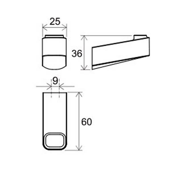 Крючок TD 110.00 RAVAK X07P353