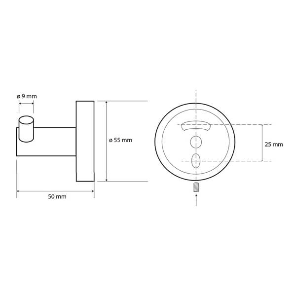 Крючок двойной Sablo Bemeta 160106032