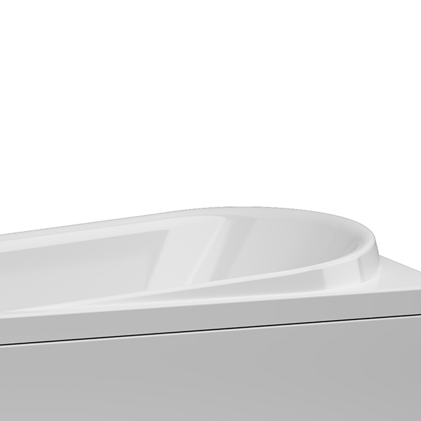 Акриловая ванна Am Pm Like 150х70 белая, без каркаса