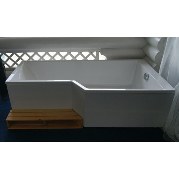 Акриловая ванна Jacob Delafon Bain Douche NEO 160х90 R белая, без каркаса