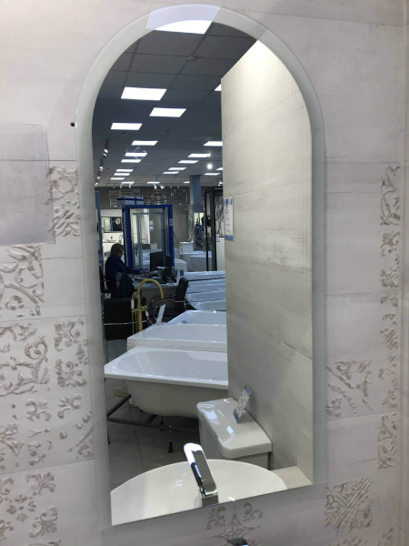 Зеркало с подсветкой AVS Арка 50x100 см