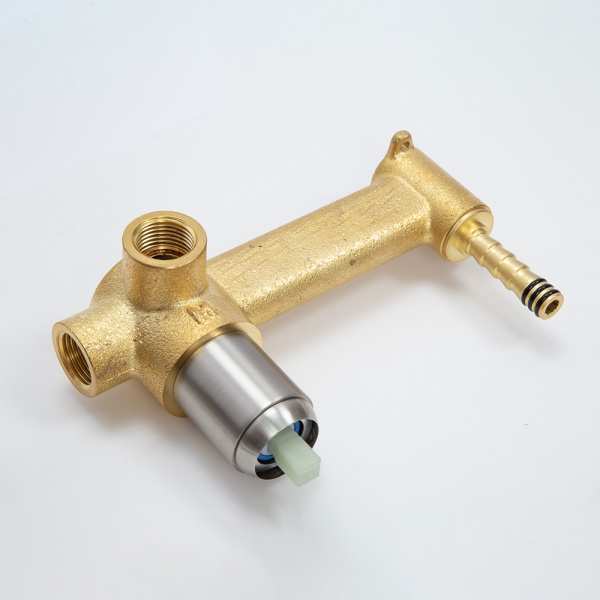 Смеситель для раковины AVS Elegant с внутренней частью, брашированный никель