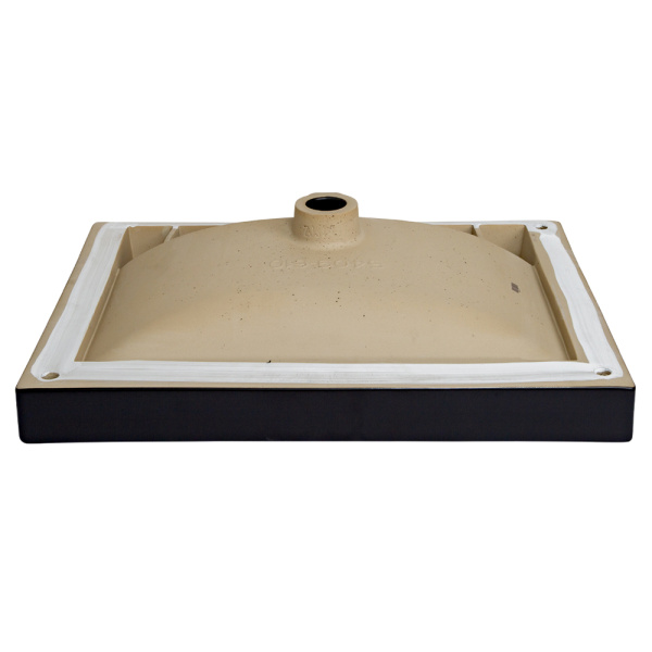 Раковина мебельная AVS Гармония 61x46 черная матовая