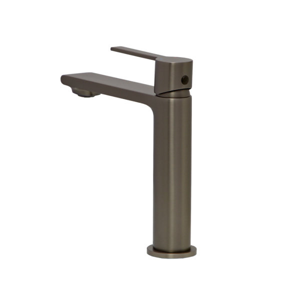 Смеситель для раковины AVS Elegant оружейная сталь