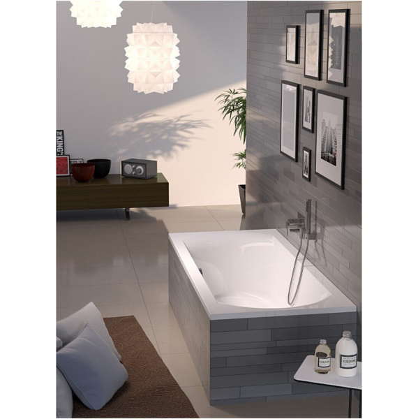 Акриловая ванна Riho Lima 160х70 белая, без каркаса