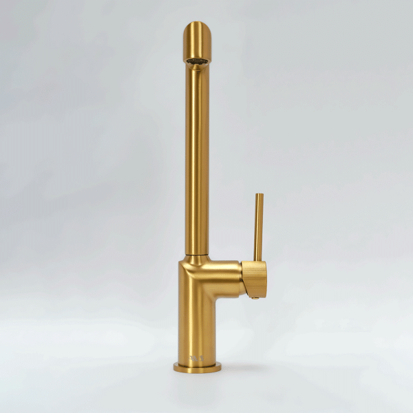 Смеситель для кухни AVS Pulse брашированное золото