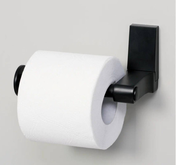 Держатель для туалетной бумаги Accoona A12505F-4 черный матовый